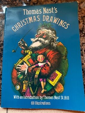 Thomas Nast's Christmas Drawings 1978 Dover reprint paperback